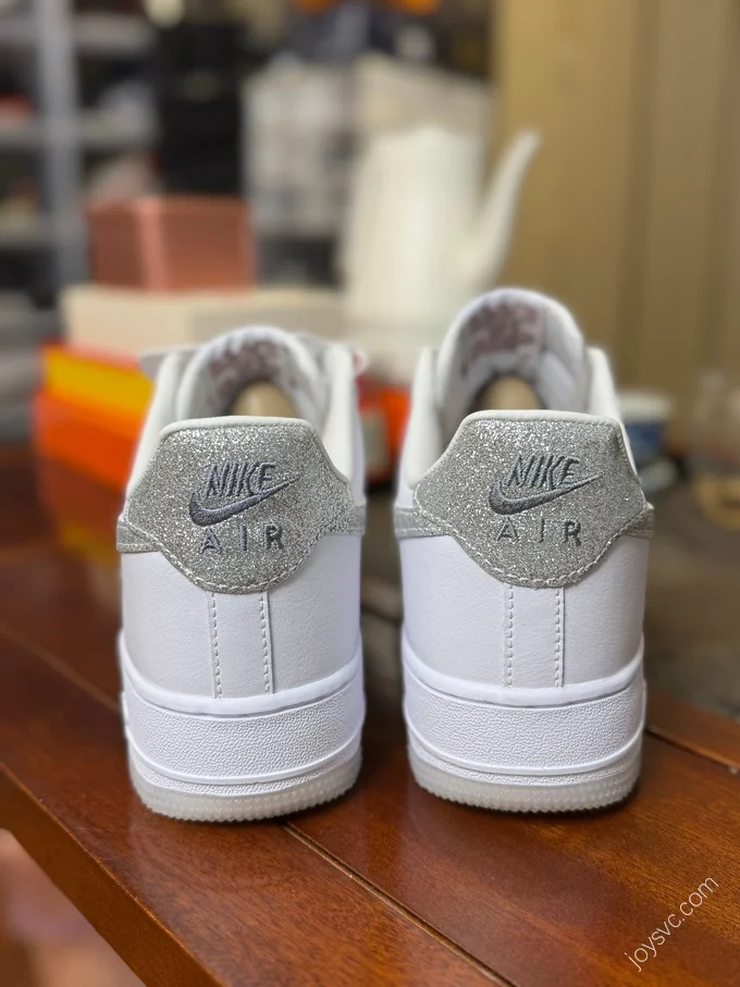 Nike Air Force 1 White Grey Star Shoes HQ3461-191