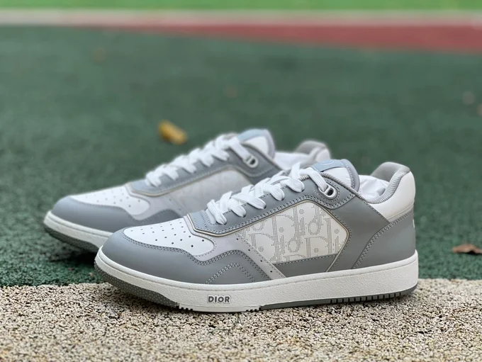 DIOR B27 Low Top Black Grey Shoes