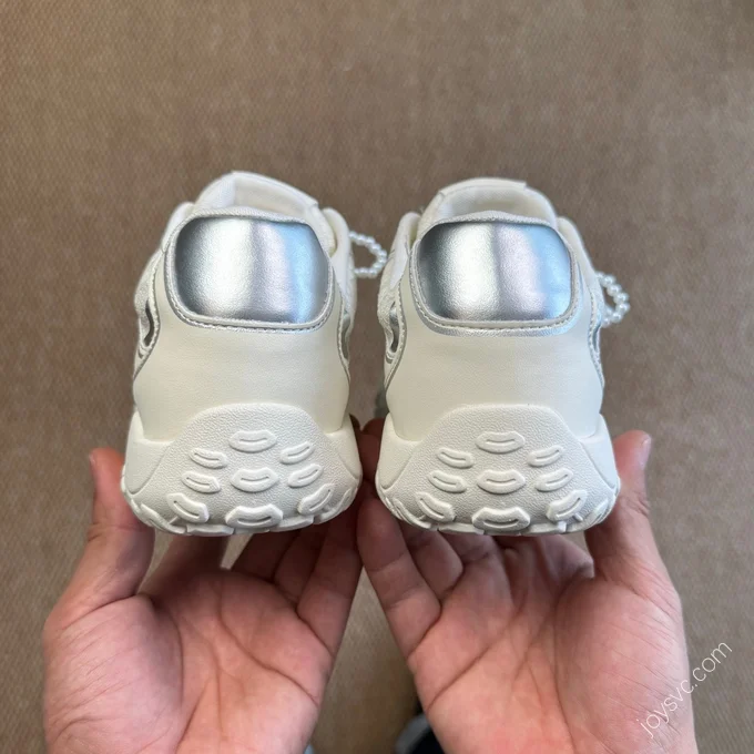 GG-CC Women's Casual Sports Running Shoes White Pearl