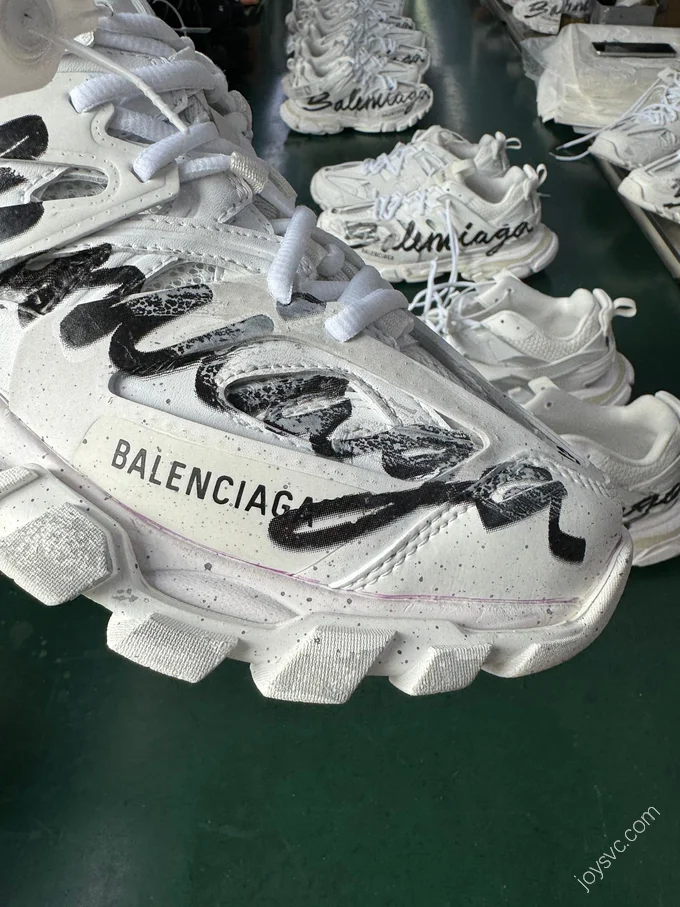 VG Version Balenciaga Track Mule Clear Sole Sneakers 3.0