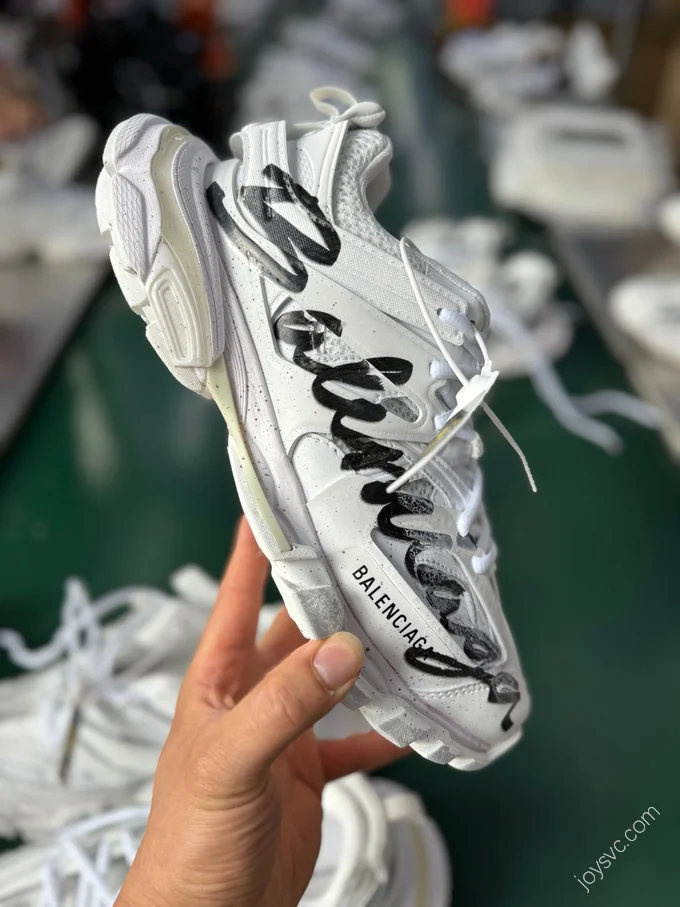 VG Version Balenciaga Track Mule Clear Sole Sneakers 3.0